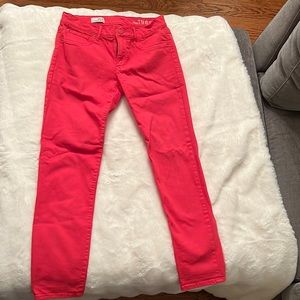 Gap 1969 legging Jean red 26 2r